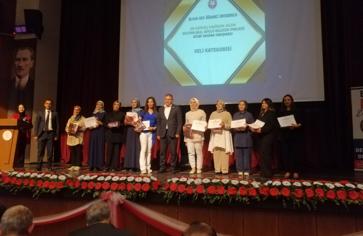 “En Değerli Hazinem: Ailem” Projesi Ödül Gecesi Gerçekleşti