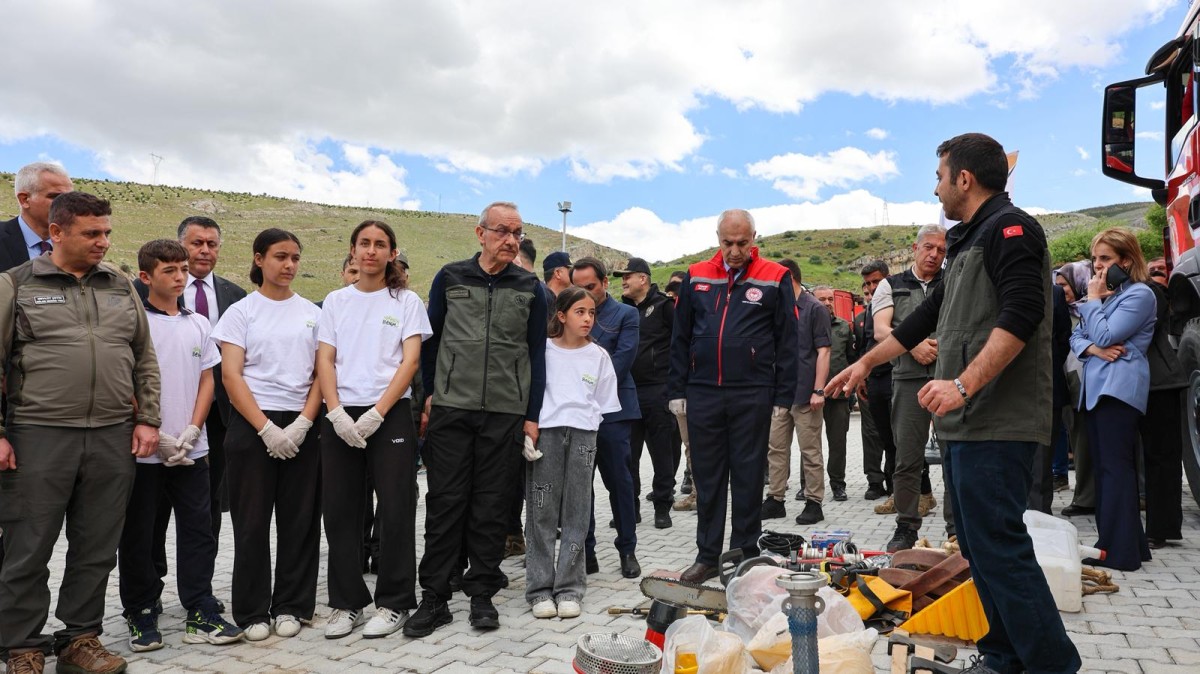 Malatya’da 'Orman Benim' Kampanyasına Destek