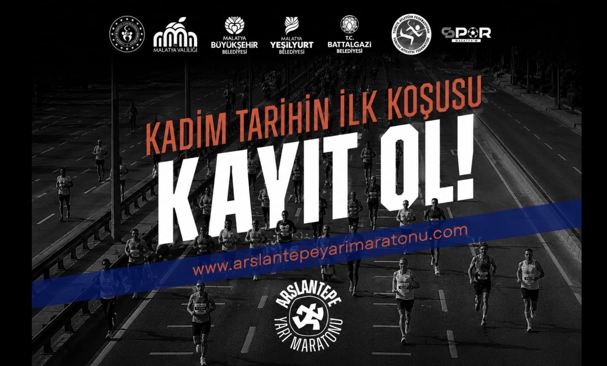 Uluslararası Malatya Arslantepe Yarı Maratonu İçin Geri Sayım Başladı