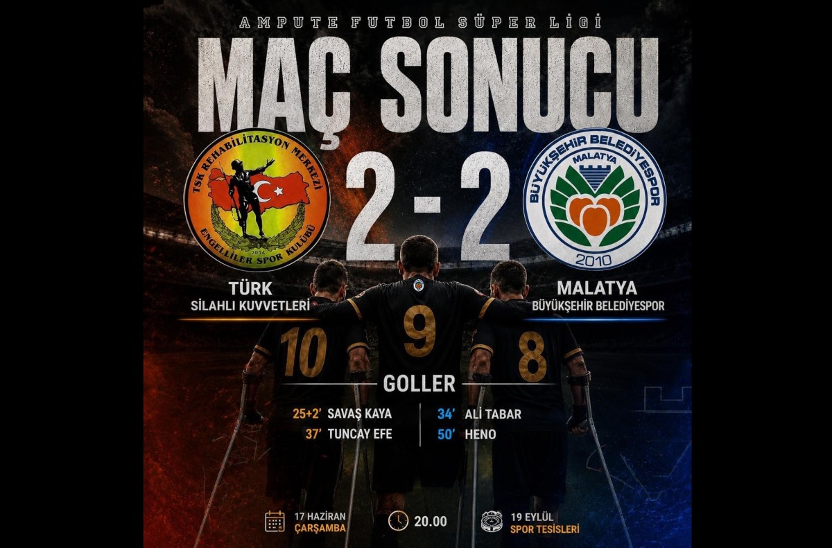 Büyükşehir Ampute Futbol Takımı Ligi 4. Sırada Tamamladı