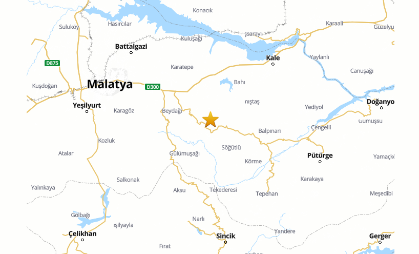 Malatya'da Deprem: 5.6’lık Deprem Bölgeyi Korkuttu