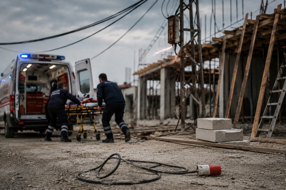 Aynı Gün İkinci Elektrik Çarpması Ölümü