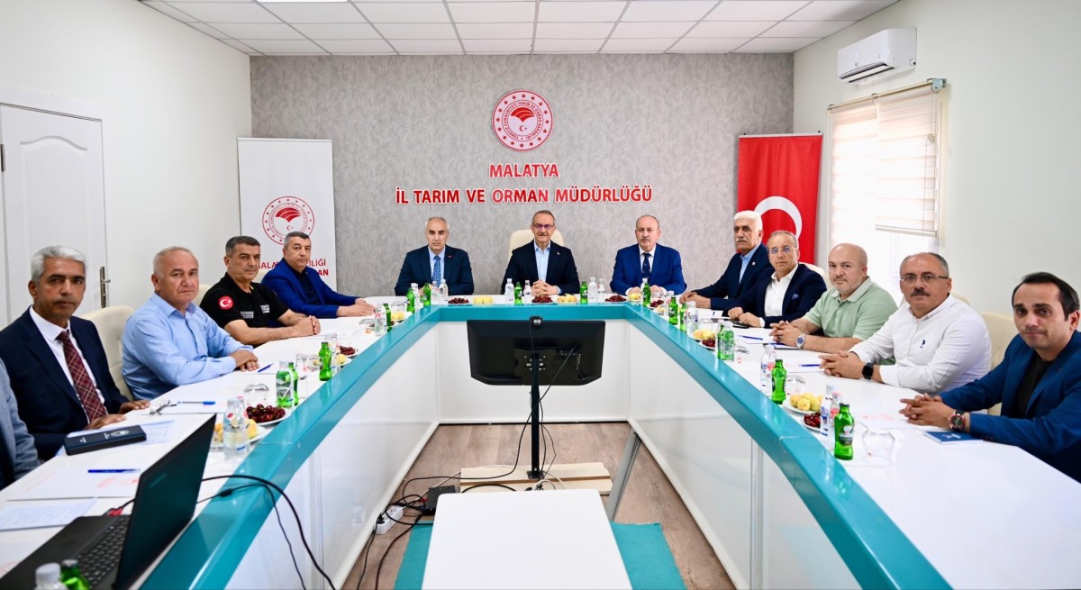 Kayısı Rekoltesi İçin Kritik Toplantı