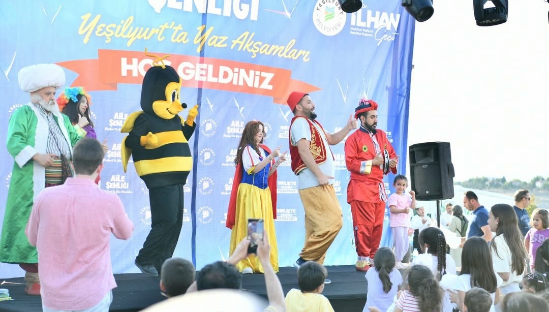 Yeşilyurt’ta Yaz Akşamları Aile Şenliğiyle Başladı